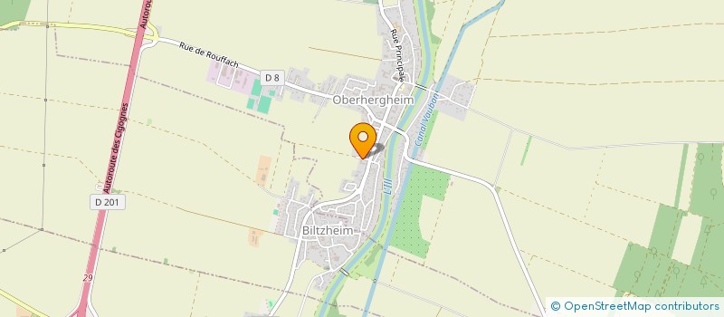 localisation de l'entreprise SCI TUGLER IMMO  OBERHERGHEIM