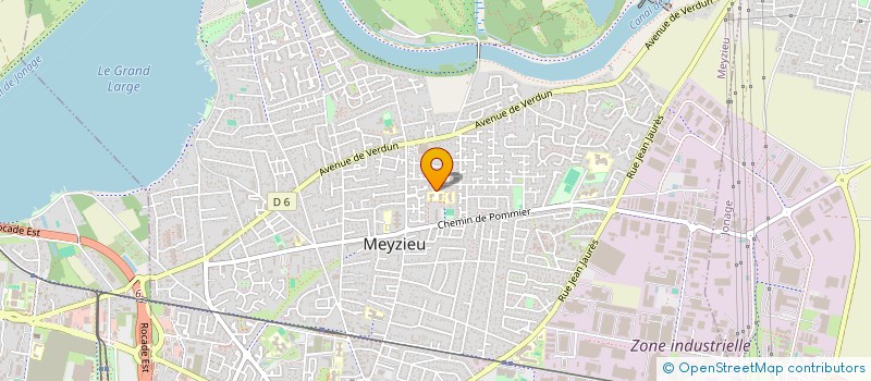 localisation de l'entreprise SCI TUGTEKIN  MEYZIEU