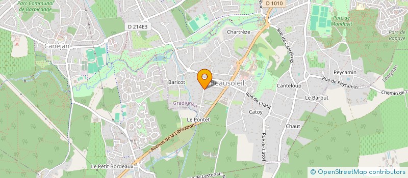 localisation de l'entreprise SCI TUILERANNE  GRADIGNAN