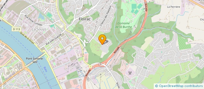 localisation de l'entreprise SCI TULAHU  FLOIRAC