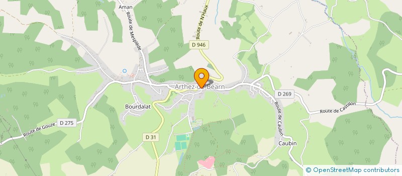 localisation de l'entreprise SCI TULEARIEN  ARTHEZ-DE-BEARN