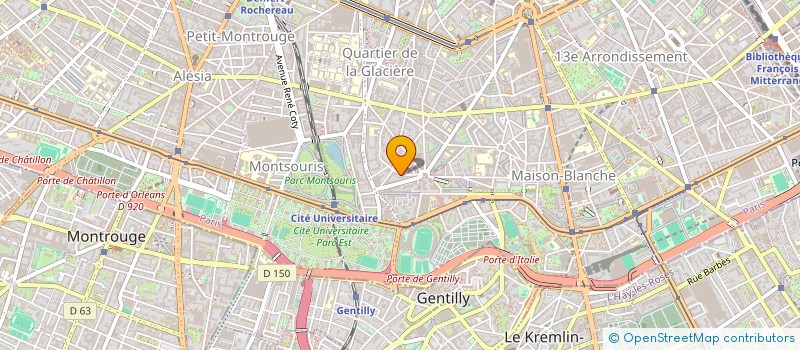 localisation de l'entreprise SCI TULHAU  PARIS