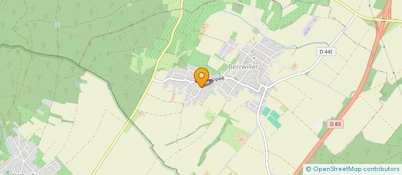 localisation de l'entreprise SCI TULIO  BERRWILLER