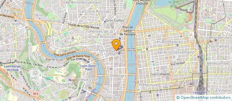 localisation de l'entreprise SCI TUNA à LYON