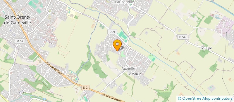 localisation de l'entreprise SCI TUNA M&M  AUZIELLE