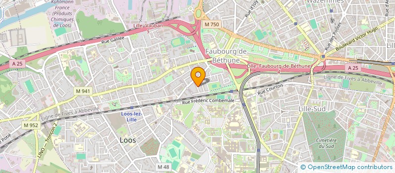 localisation de l'entreprise SCI TUNIS 69 à LILLE