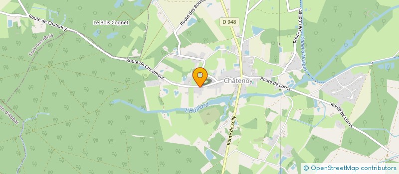 localisation de l'entreprise SCI TUNTRE  CHATENOY