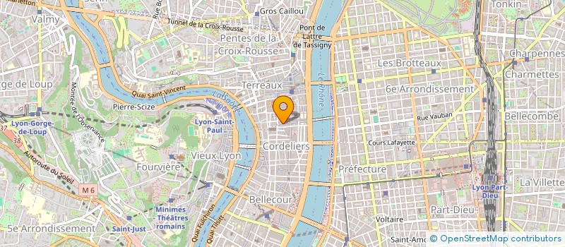 localisation de l'entreprise SCI TUPELO  LYON