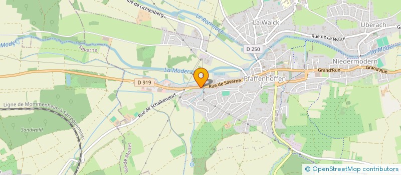 localisation de l'entreprise SCI TURALI 1  VAL-DE-MODER