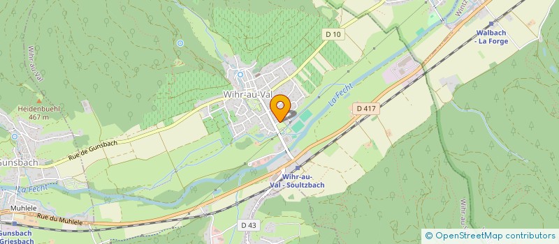 localisation de l'entreprise SCI TURAN  TURCKHEIM