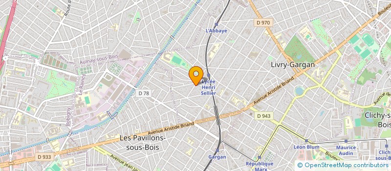 localisation de l'entreprise SCI TURAN à LIVRY-GARGAN