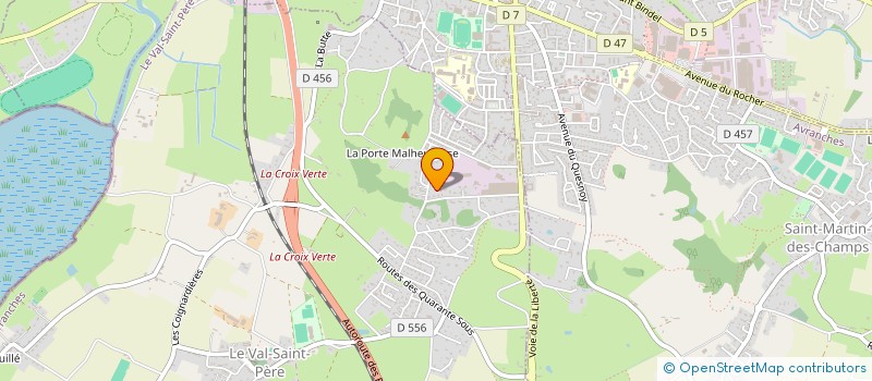 localisation de l'entreprise SCI TURBAN  LE VAL-SAINT-PERE