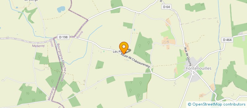 localisation de l'entreprise SCI TURBANT à CHARNY OREE DE PUISAYE