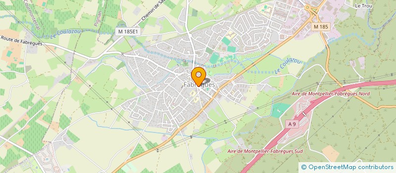 localisation de l'entreprise SCI TURBEAU  FABREGUES