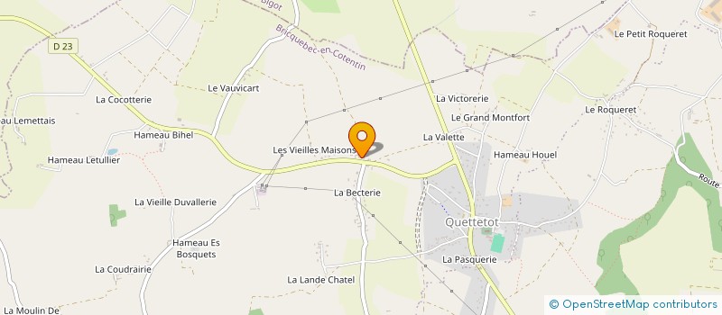 localisation de l'entreprise SCI TURBERT LUCIEN à BRICQUEBEC-EN-COTENTIN