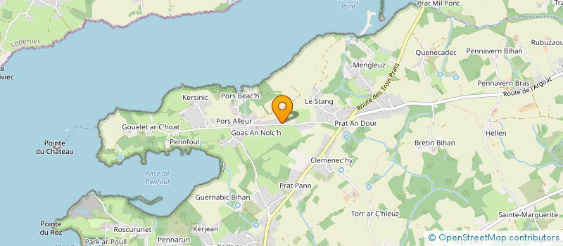 localisation de l'entreprise SCI TURBET  LOGONNA-DAOULAS