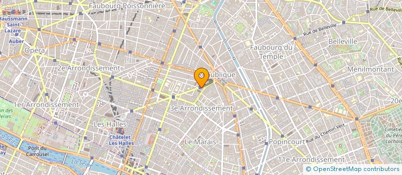 localisation de l'entreprise SCI TURBIGO 76  PARIS