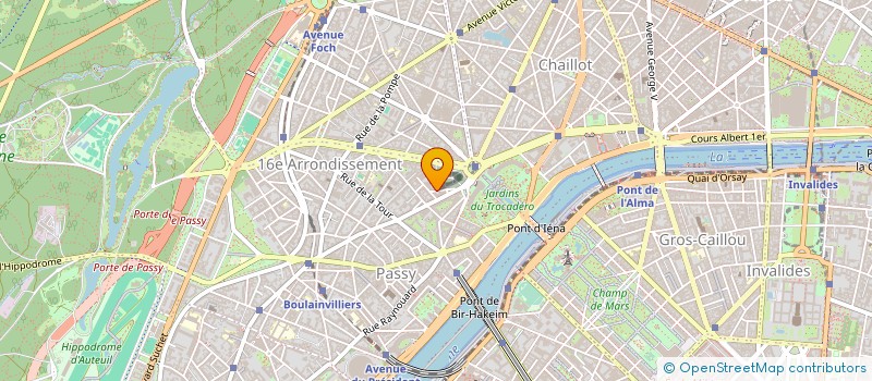 localisation de l'entreprise SCI TURBIGO CLOUZOU à PARIS