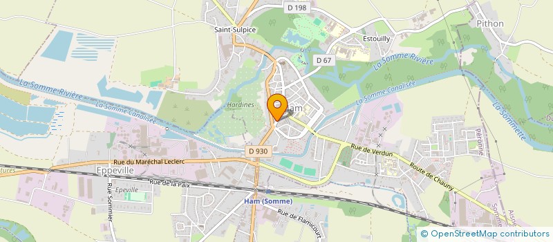 localisation de l'entreprise SCI TURBIN HOFMAN à HAM