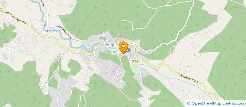 localisation de l'entreprise SCI TURBOLAUTINE  JOUQUES