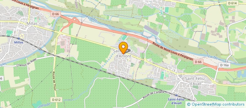 localisation de l'entreprise SCI TURCAN  MILLAS