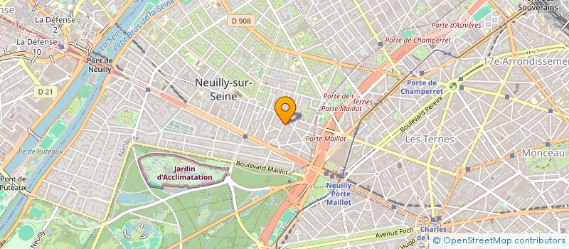 localisation de l'entreprise SCI TURCEY à NEUILLY-SUR-SEINE