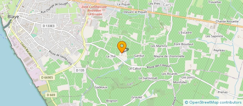 localisation de l'entreprise SCI TURCKOSKI  CARS