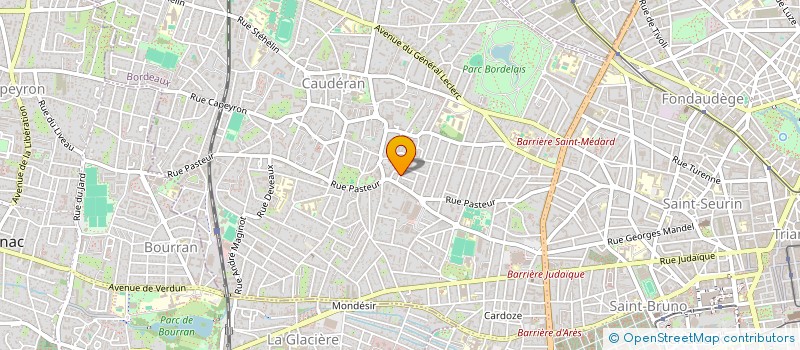 localisation de l'entreprise SCI TURENNE 23  BORDEAUX