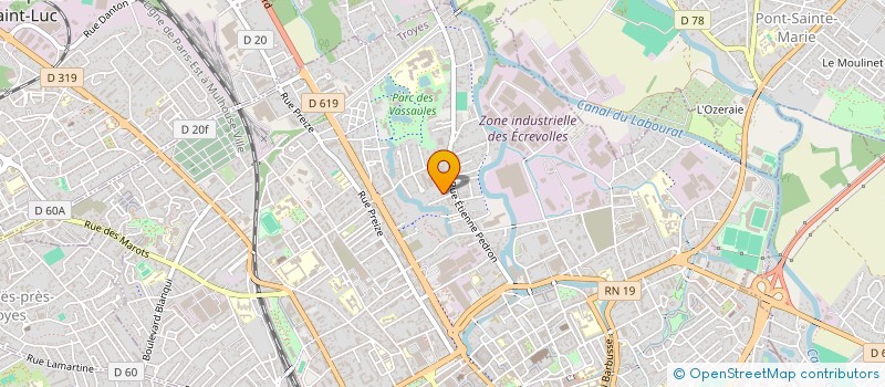 localisation de l'entreprise SCI TURENNE 2C à TROYES