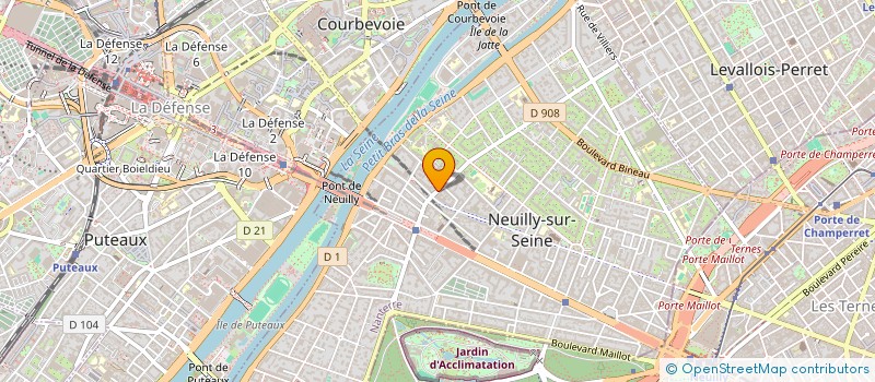 localisation de l'entreprise SCI TURENNE 32  NEUILLY-SUR-SEINE