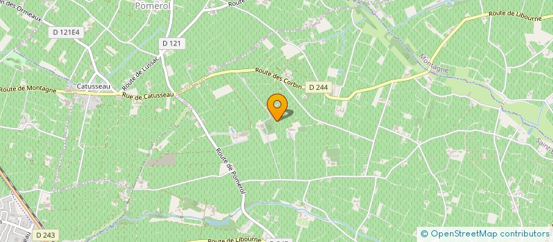 localisation de l'entreprise SCI TURENNE 35  SAINT-EMILION