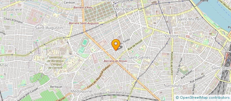 localisation de l'entreprise SCI TURENNE BEL ORME  BORDEAUX