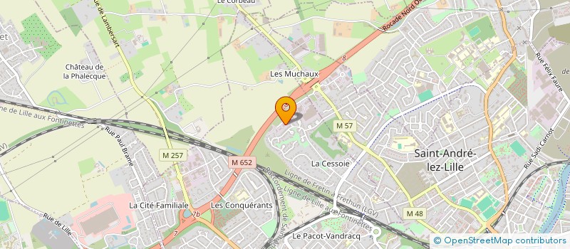 localisation de l'entreprise SCI TURENNE LOUBERT à LAMBERSART