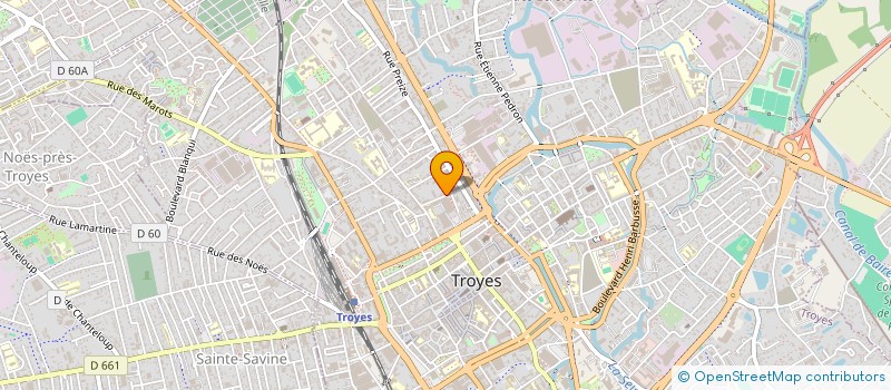 localisation de l'entreprise SCI TURENNE-SAUSSIER à TROYES
