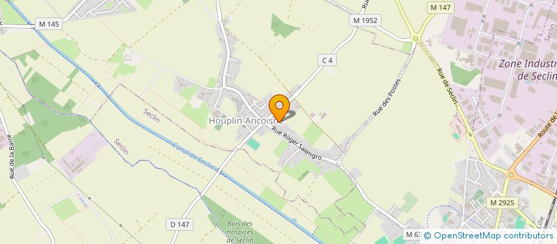 localisation de l'entreprise SCI TURGOT 63  HOUPLIN-ANCOISNE