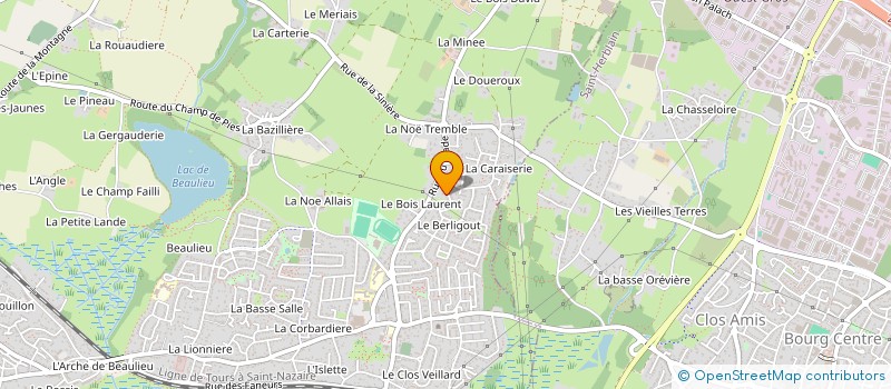 localisation de l'entreprise SCI TURGOT à COUERON