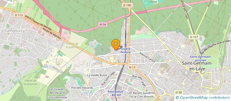 localisation de l'entreprise SCI TURGOT  SAINT-GERMAIN-EN-LAYE