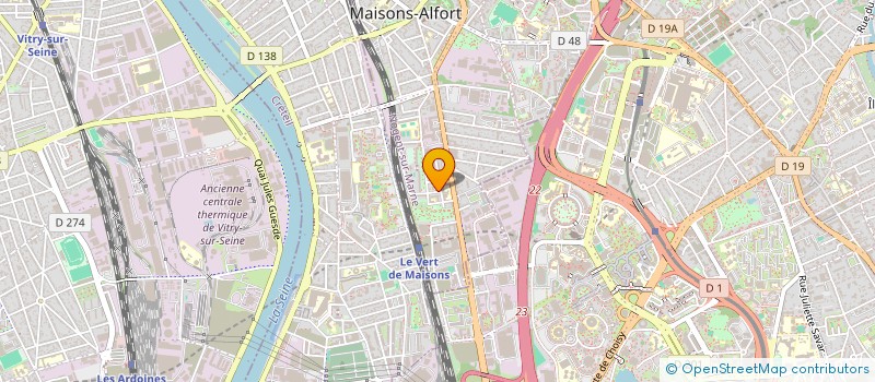 localisation de l'entreprise SCI TURIN à MAISONS-ALFORT