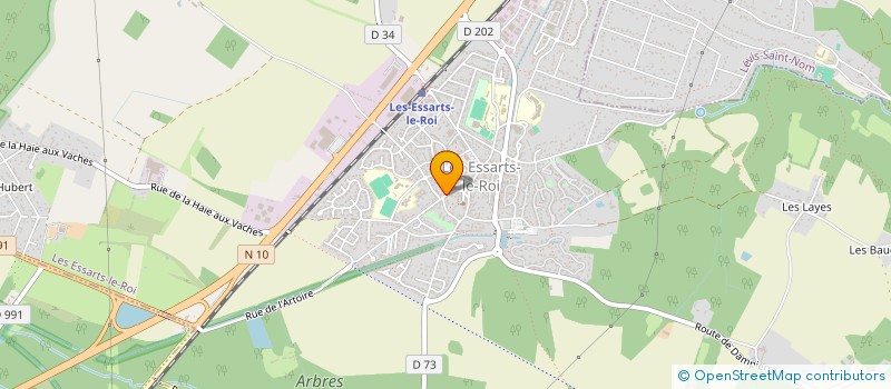 localisation de l'entreprise SCI TURIN D'ARTOIRE  LES ESSARTS-LE-ROI