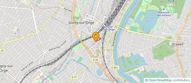 localisation de l'entreprise SCI TURKO  JUVISY-SUR-ORGE