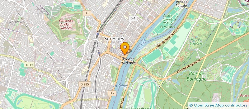 localisation de l'entreprise SCI TURLAN SF  SURESNES