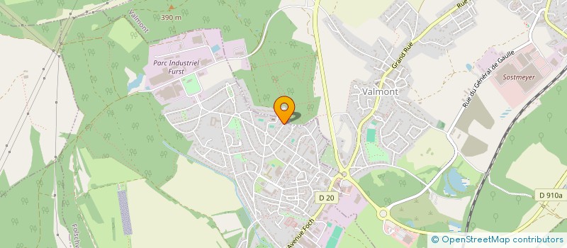 localisation de l'entreprise SCI TURNA  FOLSCHVILLER