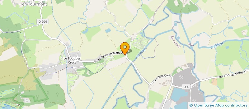 localisation de l'entreprise SCI TURNBERRY COTTAGE  SAINT-QUENTIN-EN-TOURMONT