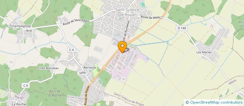 localisation de l'entreprise SCI TURPIN FRERE ET SOEUR  SAINT-SULPICE-DE-ROYAN