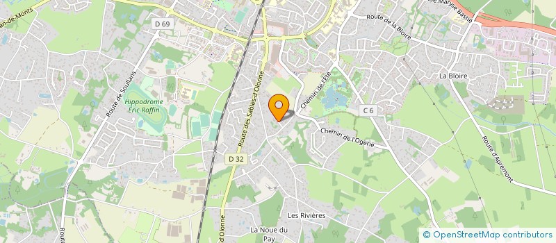 localisation de l'entreprise SCI TURQUOIS à CHALLANS
