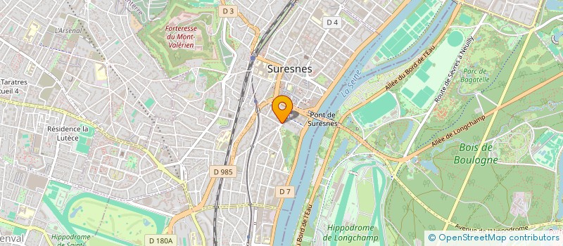 localisation de l'entreprise SCI TURQUOISE  PARIS