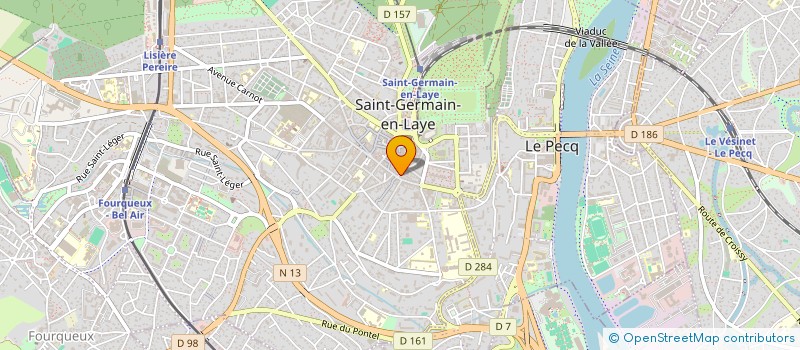 localisation de l'entreprise SCI TURQUOISE  SAINT-GERMAIN-EN-LAYE