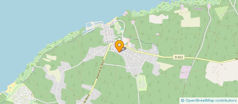 localisation de l'entreprise SCI TURQUOISE  GASTES