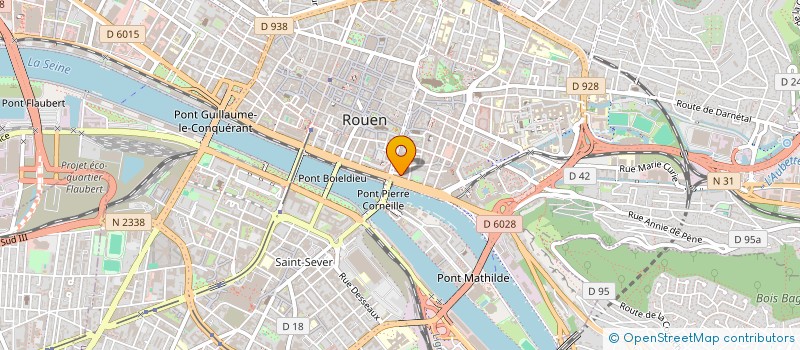 localisation de l'entreprise SCI TURQUOISE à ROUEN