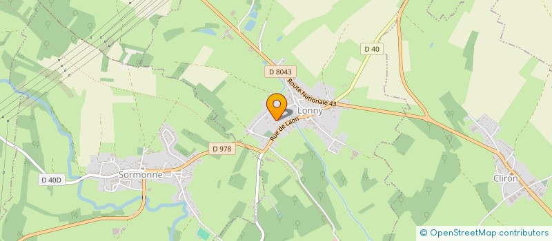 localisation de l'entreprise SCI TURQUOISE  LONNY